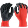 Buy cheap 13 Gauge Latex Safety Gloves Polyester Coated Latex Work Gloves from wholesalers