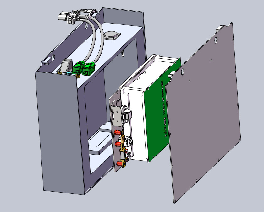 T20AP Side Standing Lithium Battery 24V150Ah EK-BZ-P060(Standard Module With 8 Lithium Iron Phosphate Battery Cells)