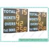 Buy cheap Yellow 12" Led Digital Electronic Cricket Scoreboard Amber AC 110V - 240V 50HZ / 60HZ from wholesalers