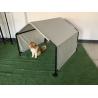 Buy cheap Compact and Portable Grey Color Dog Shelter 4' x 4' x 3' Galvanized Steel Pet Shed from wholesalers