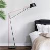 Buy cheap Postmodern Beautiful lines aluminum shade floor lamp for living room Spar Floor Lamp（WH-MFL-170) from wholesalers