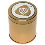 0.23mm Mini Tea Tins Hot Sale Gold Tea Tin Box High Quality Tea Tin Canister