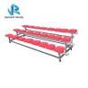 Buy cheap Portable 2 Row Aluminum Bleachers , Environmentally Friendly Padded Stadium Seats With Backs from wholesalers