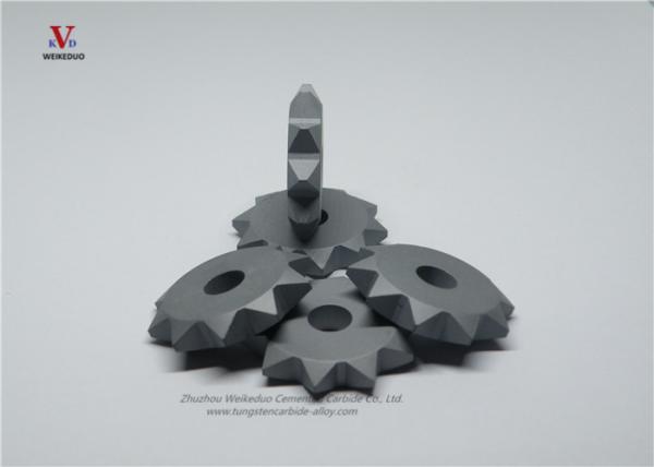 Buy cheap OEM Carbide Grooving Inserts / Tungsten Carbide Jaw Inserts Wear Resistance from wholesalers