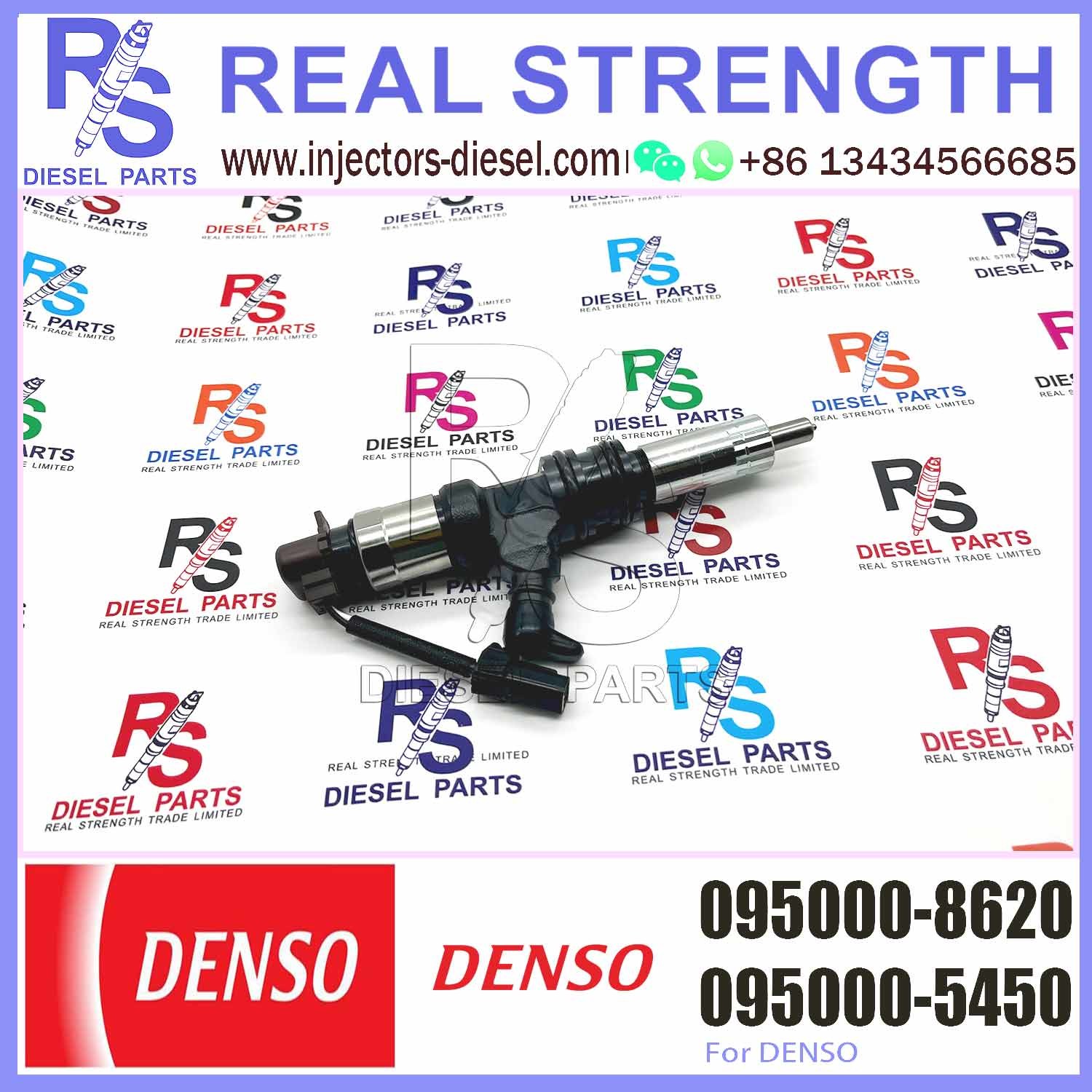 common rail diesel Fuel Injector 095000-8620 095000-8621 for MITSUBISHI 6M60T ME306200 ME307085