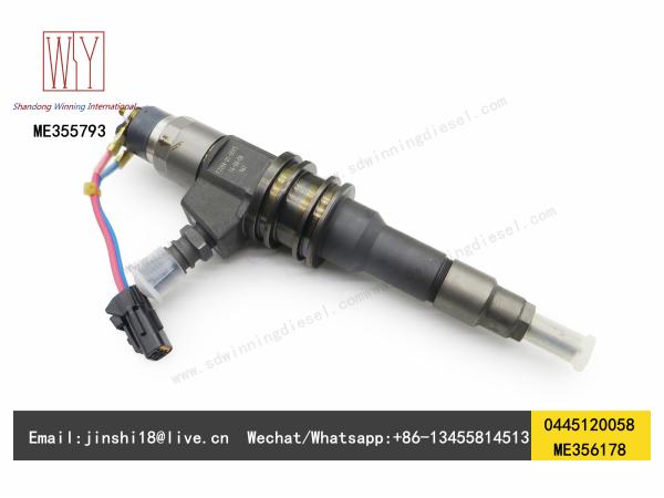 Buy cheap HIGH QUALITY AND BRAND NEW FUEL INJECTOR 0445120058, ME356178, ME355793, ME 356178, ME 355793 from wholesalers