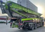 Zoomlion 59M Old Concrete Pump Truck , 2020 Used Cement Boom Pump Truck