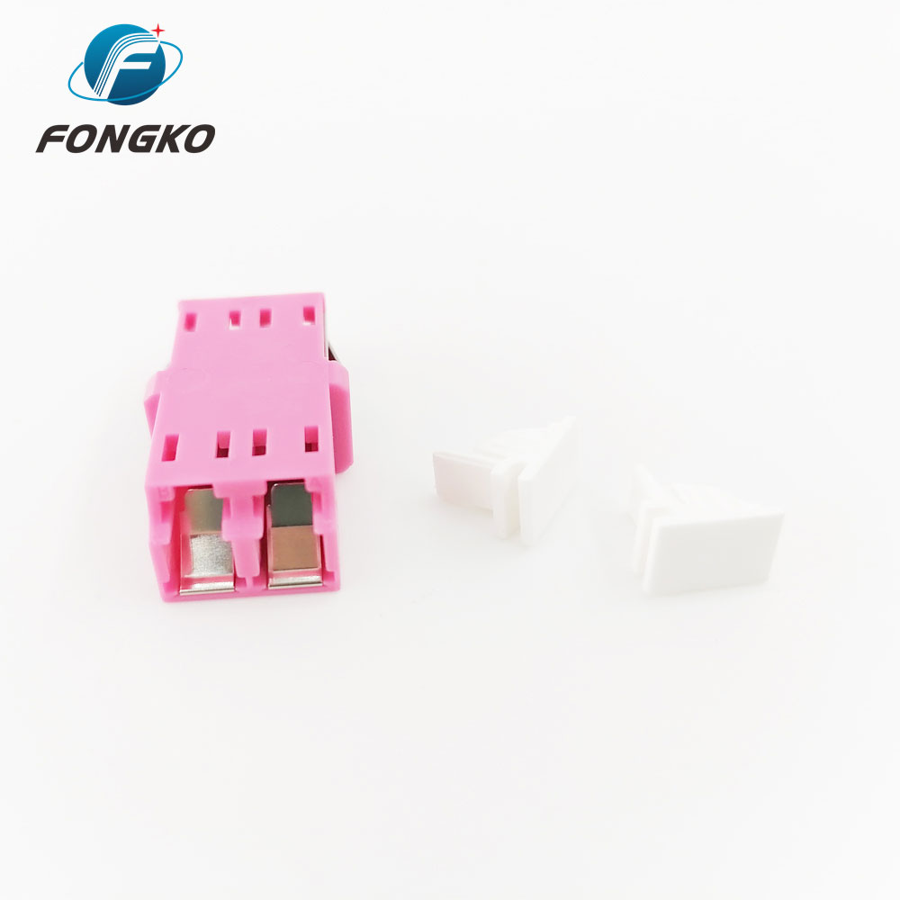 Anti-Laser OM4 Duplex Fiber Optic Adapter Lc To Lc For Communication