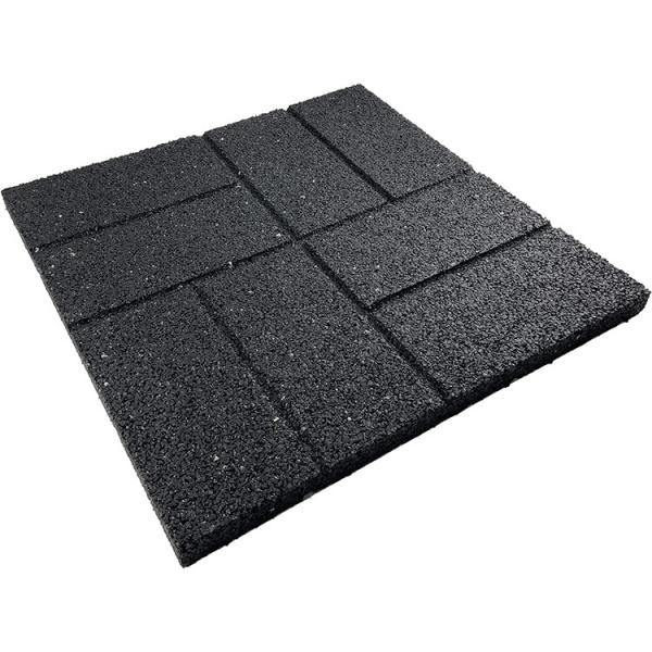 Dual Sided Decorative Lawn And Racecourse Stepping Stone Rubber Horse Stable