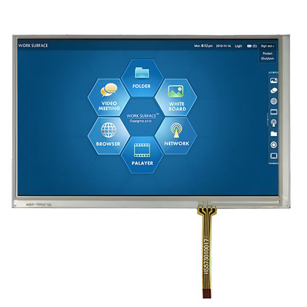 Buy cheap 7 Inch Industrial TFT Display 40 Pin 800x480 RGB Interface With Resistive Touch Screen from wholesalers