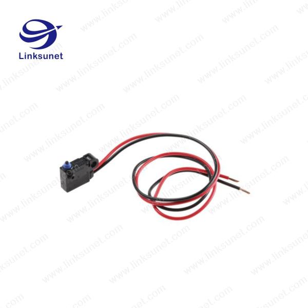 Buy cheap D2HW - C202MR SPST - NC PA6 black and red / black cable custom Wiring Harness from wholesalers