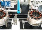 Automatic 2 Stations Electric Motor Winding Equipment For Multi Pole BLDC Motor