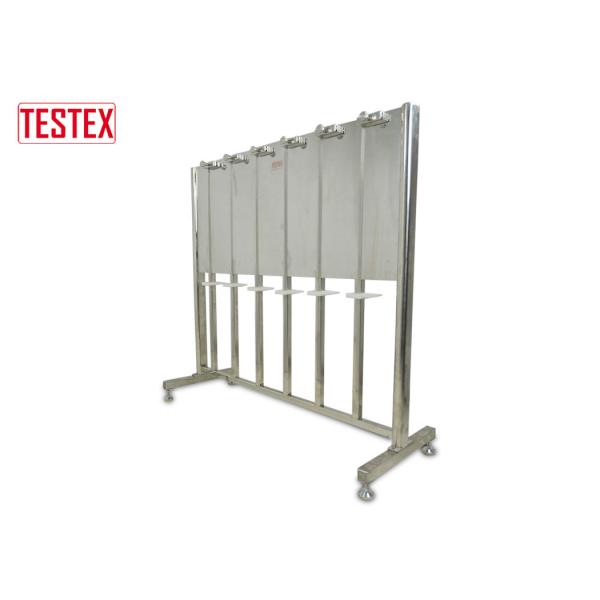 Stainless Steel Woven Fabric Stretch Recovery Tester Standard ASTM D3107 With 6