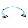 Buy cheap MTP MPO Trunk Fiber Optic Cable Assemblies High Density 96F 144F 50M 100M 200M from wholesalers