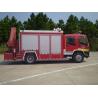 Buy cheap ISUZU 240HP Light Rescue Fire Truck 6 Wheeled With 5 Ton Crane from wholesalers