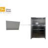 Buy cheap BS476 Tested Double Swing 120 mins Rated 304 SUS Fire Rated Doors For Commercial Buildings from wholesalers