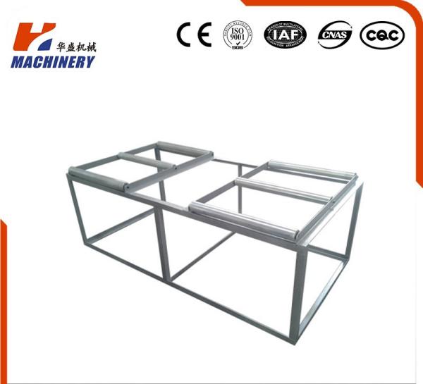 HUASHENG Hot Press Metal Roller Table For Multi Layer Plywood And Floor