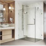 Nano Corner Glass Shower Enclosure Pivot Folding For Bathroom