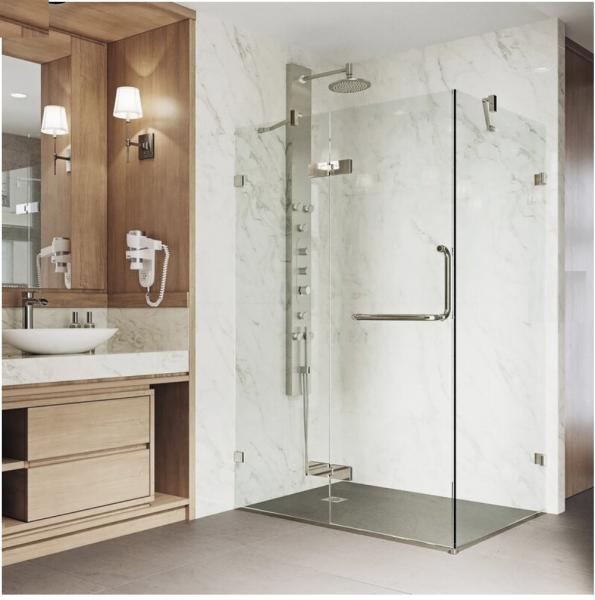 Buy cheap Nano Corner Glass Shower Enclosure Pivot Folding For Bathroom from wholesalers