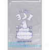 Buy cheap ECO FRIENDLY ICE PACK BAGS, ECO GREEN PACKAGING, BIO ICE BAG, disposable drawstring top crystal clear ice plastic bag, from wholesalers