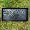 Buy cheap Black Plastic Nursery Seedling Tray PP Rectangular Flat Bottomed For Sprouts from wholesalers