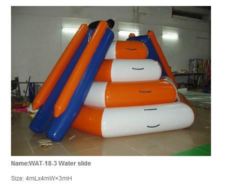 Buy cheap Inflatable Water games / inflatable water iceberg / climbing tower air tight pvc tarpaulin from wholesalers