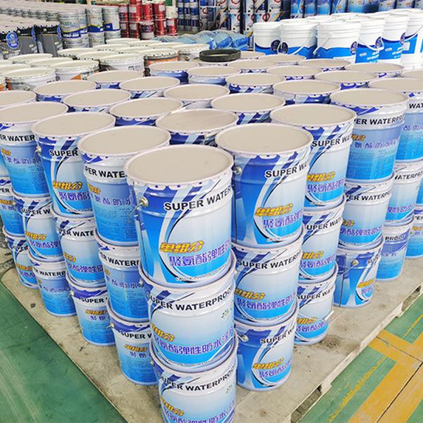 Buy cheap 1mm Balcony Polyurethane Waterproofing Coating Tack Free ≤8h Long Lasting from wholesalers