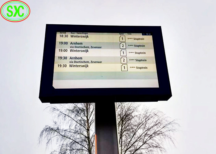 Die-Casting Aluminum Screen Curved Surface Screen HD P10 Large Outdoor LED Display IP65 320*160mm