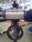 AT series aluminum alloy pneumatic 90 degree rotary actuator factory for