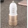Buy cheap Shenzhen Factory Supply Aluminum 12V Car Battery Charger Emergency Dual USB Car Charger For Mobile Tablet from wholesalers
