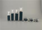 China High Quality Skin Black Acrylic Lotion Pump Bottle For Skin Care Plastic