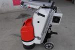 550mm Grinding Width Concrete Floor Grinder Machine Two Grinding Heads 4kw