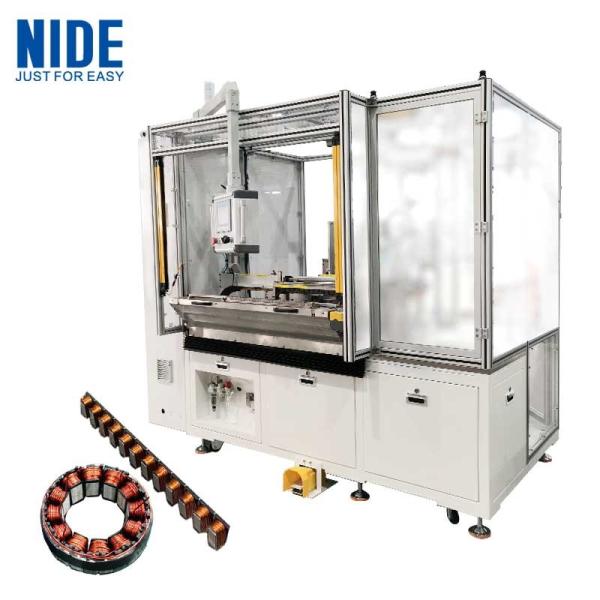 Buy cheap Automatic Three-pin Linear Stator Coil Winding Machine from wholesalers