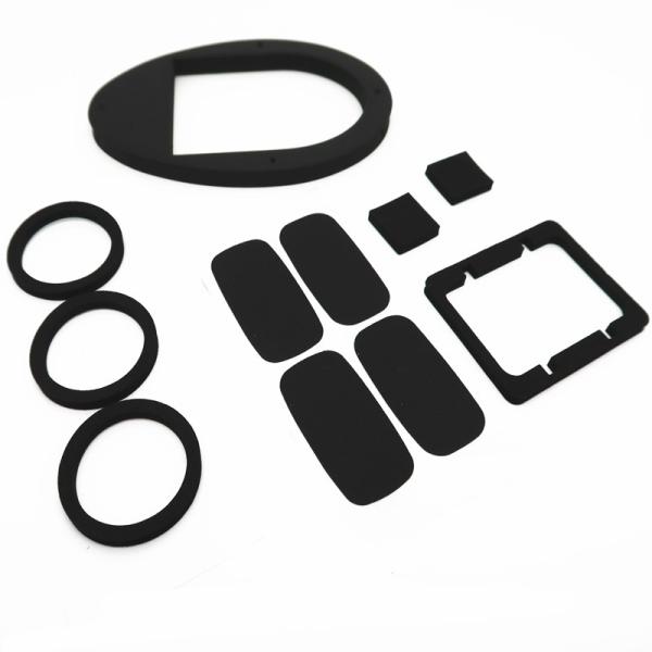 Buy cheap Die Cutting Round Flat Neoprene CR EPDM Rubber Full Face Gaskets from wholesalers