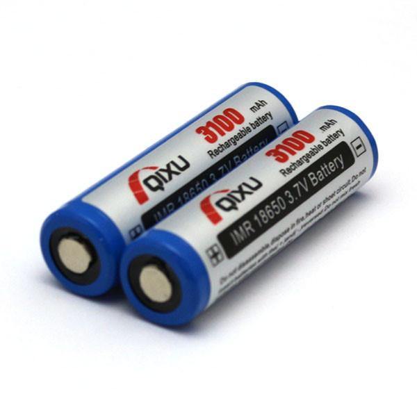 Buy cheap NEWEST QIXU High capacity 18650 3100mAh 3.7v rechargeable Li-ion battery from wholesalers