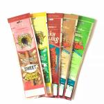 Cigar Plastic Three Side Seal Bag Gravure Print / Digital Print Zipper Packaging