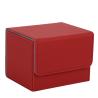Buy cheap 100+ PU Leather Side Loading deck card box Embossment For Trading Cards Storage from wholesalers