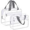 Buy cheap Clear Makeup Travel Toiletry Tote Bags Large Cosmetic Organizer Zipper Pouch Purse from wholesalers