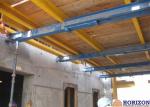 Climbing formwork, specially used in core wall shaft. Shaft platform, working