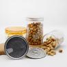 Buy cheap Colorful Crystal Cap 380ml PET Easy Open Jar With EOE Food Grade from wholesalers