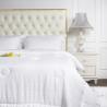 Buy cheap Patchwork Fabric Hotel Microfiber Quilt White Alternative Comforter Peach Skin from wholesalers
