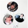 Buy cheap Hot Sale Custom Kpop Lenticular Printing 3D Lenticular Plastic Hand Fans from wholesalers