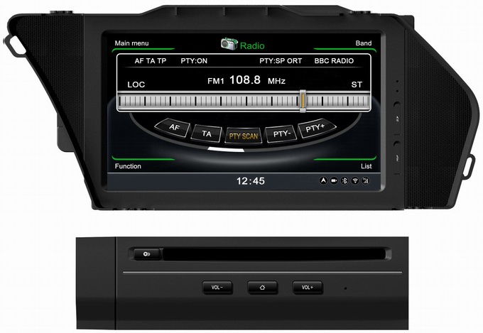 Ouchuangbo S100 In Car Automotivo DVD GPS HeadUnit Auto Radio Stereo For Mercedes Benz GLK X204 2008-2012