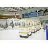 Buy cheap Supermarket Electric Trackless Train / Kids Party Train Ice And Snow World Style from wholesalers