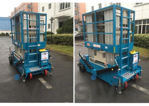 Buy cheap Motor Driven Aerial Work Platform 16m Multi Mast 160 kg Load Capacity For One Man from wholesalers