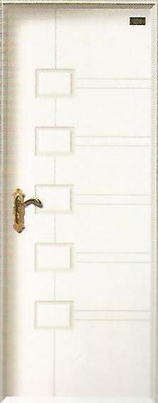 Buy cheap AB-ADL252 pure white wooden interior door from wholesalers