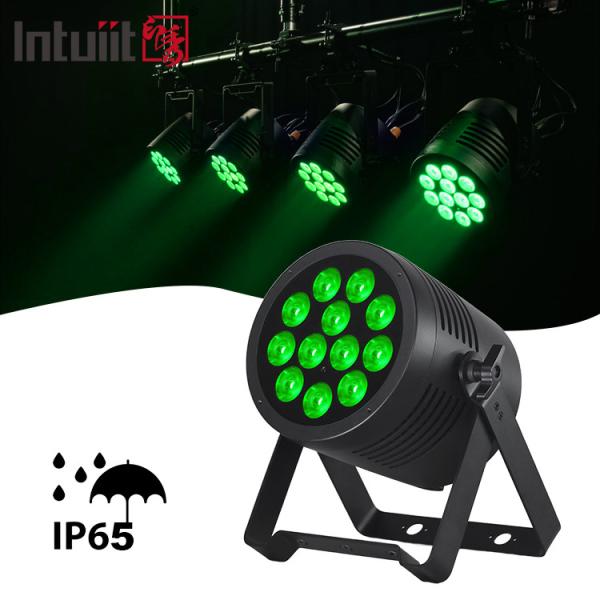 Aluminum Alloy RGBWA UV LED Flat Par 12x20W Lighting DJ Par Cans Dmx 512 Light