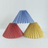Buy cheap 3 Way Gimbal Yellow Pleated Lampshade from wholesalers