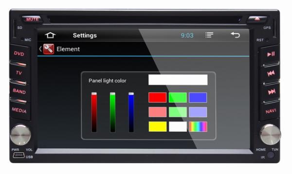 Ouchuangbo Auto DVD Radio Player Multimedia Stereo for Honda Everus /Odyssey