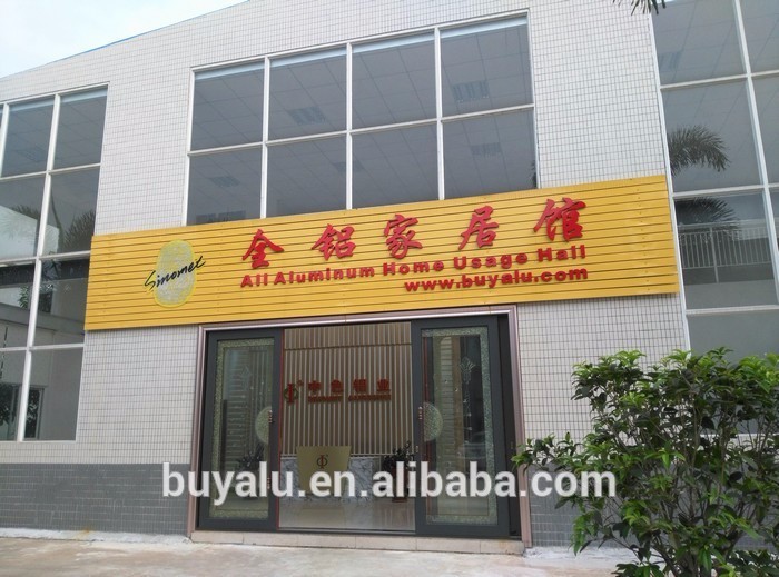 Horizontal Aluminum Alloy Window Customized Aluminum Shutter Window